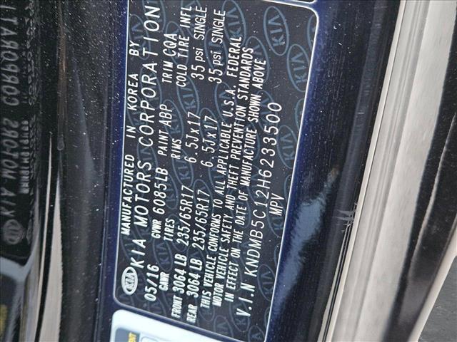 used 2017 Kia Sedona car, priced at $10,444