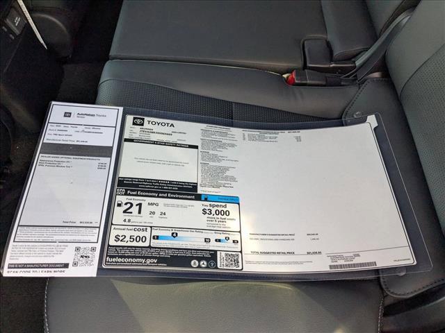 new 2025 Toyota 4Runner car, priced at $61,438