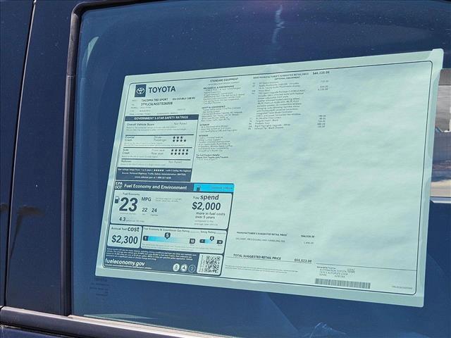 new 2025 Toyota Tacoma car, priced at $52,038