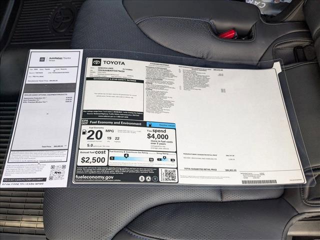 new 2026 Toyota Sequoia car, priced at $86,802