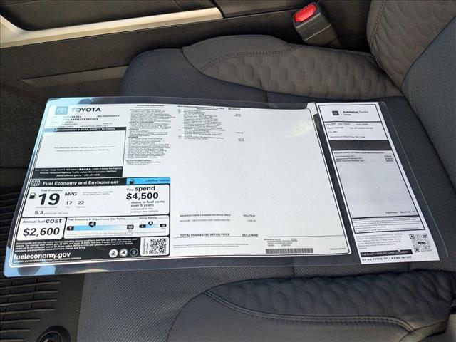 new 2026 Toyota Tundra car, priced at $56,374