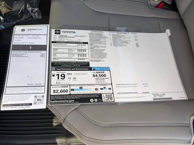 new 2026 Toyota Tundra car, priced at $63,506