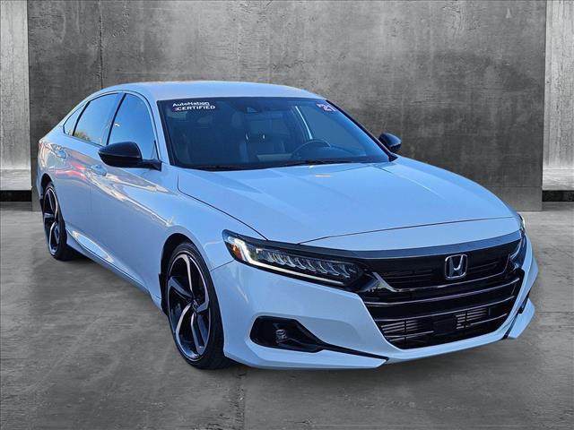 used 2021 Honda Accord car, priced at $24,996