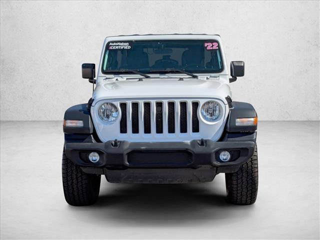 used 2022 Jeep Wrangler Unlimited car, priced at $27,996