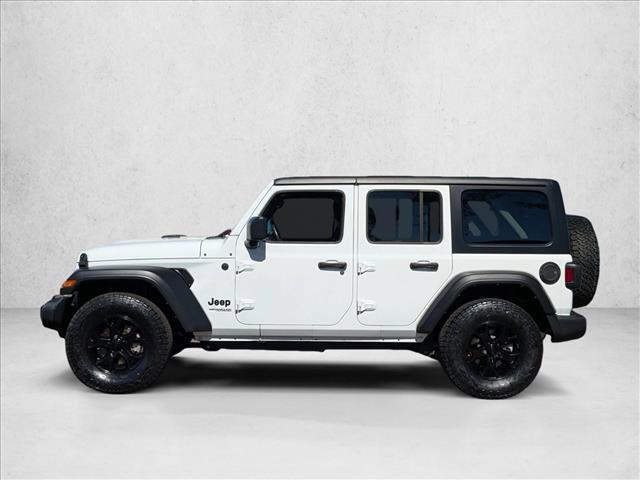 used 2022 Jeep Wrangler Unlimited car, priced at $27,996