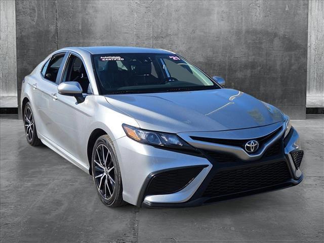 used 2021 Toyota Camry car, priced at $21,208