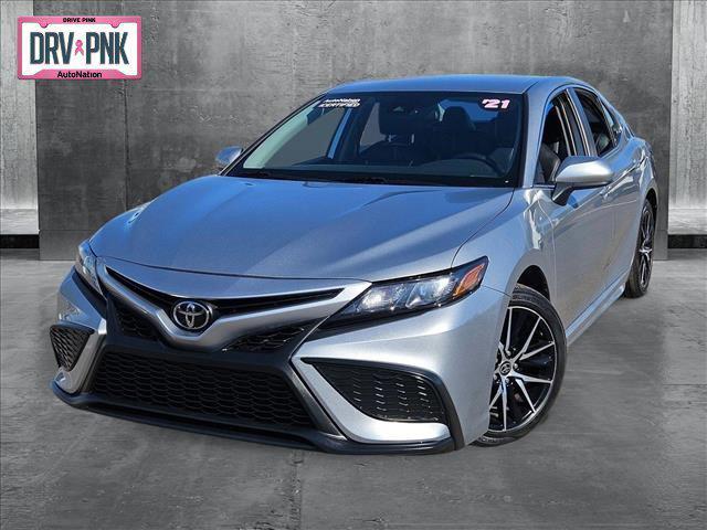 used 2021 Toyota Camry car, priced at $21,208