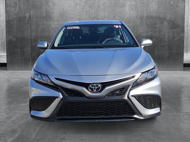 used 2021 Toyota Camry car, priced at $21,208