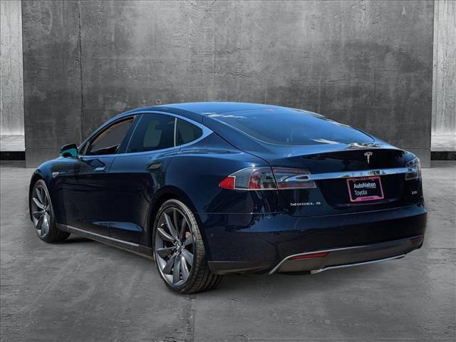 used 2014 Tesla Model S car, priced at $13,849