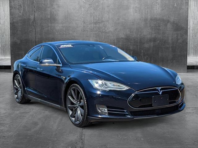 used 2014 Tesla Model S car, priced at $13,849