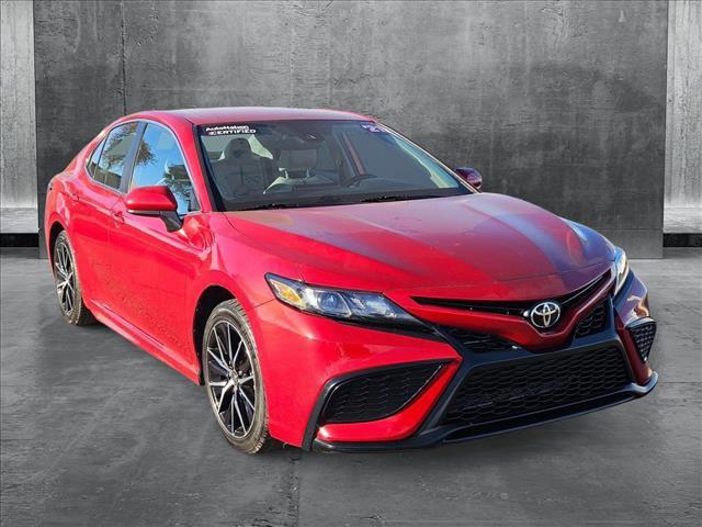 used 2021 Toyota Camry car, priced at $22,435