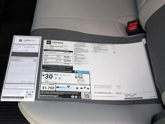new 2025 Toyota RAV4 car, priced at $35,499