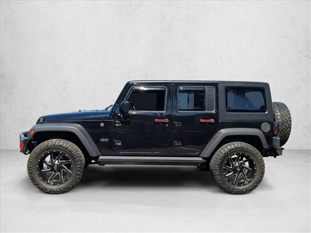 used 2017 Jeep Wrangler Unlimited car, priced at $19,996