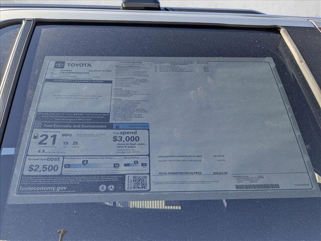 new 2025 Toyota 4Runner car, priced at $58,643