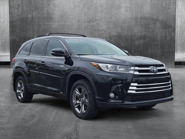 used 2018 Toyota Highlander Hybrid car, priced at $28,436