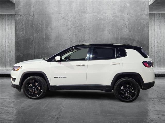 used 2021 Jeep Compass car, priced at $17,998