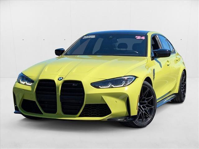 used 2024 BMW M3 car, priced at $75,249