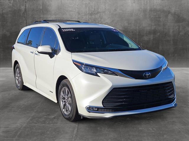 used 2021 Toyota Sienna car, priced at $36,443