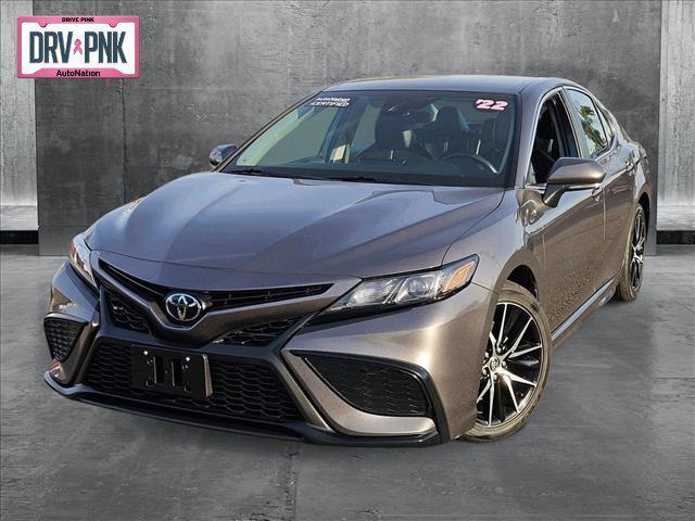 used 2022 Toyota Camry car, priced at $21,802