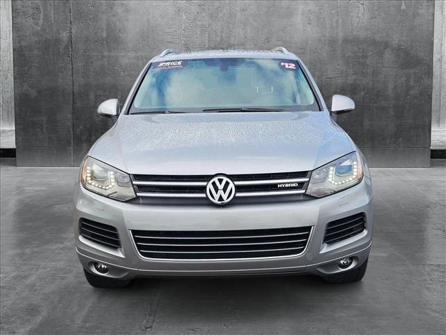 used 2012 Volkswagen Touareg Hybrid car, priced at $9,853