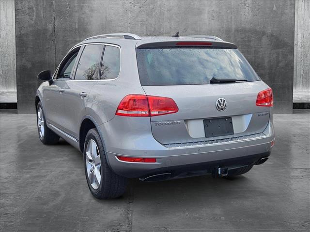 used 2012 Volkswagen Touareg Hybrid car, priced at $9,853