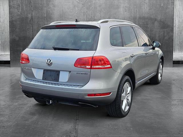 used 2012 Volkswagen Touareg Hybrid car, priced at $9,853