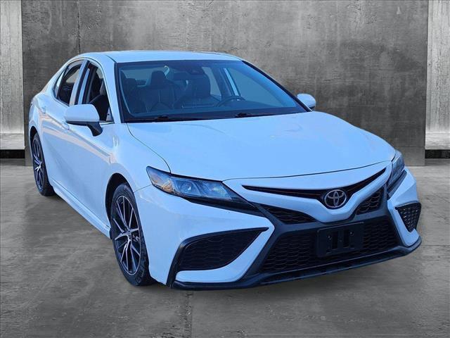 used 2021 Toyota Camry car, priced at $21,122