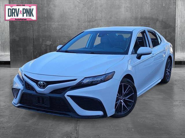 used 2021 Toyota Camry car, priced at $21,122