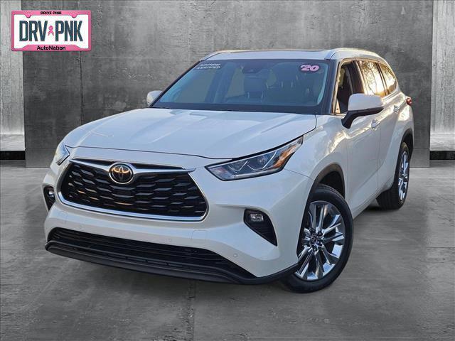 used 2020 Toyota Highlander car, priced at $28,133