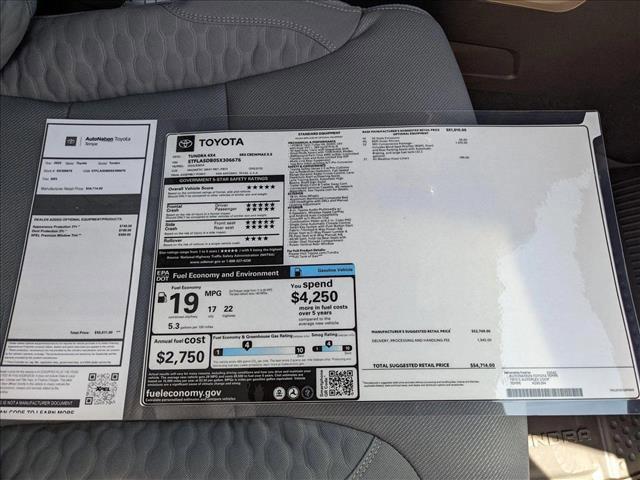 new 2025 Toyota Tundra car, priced at $48,600