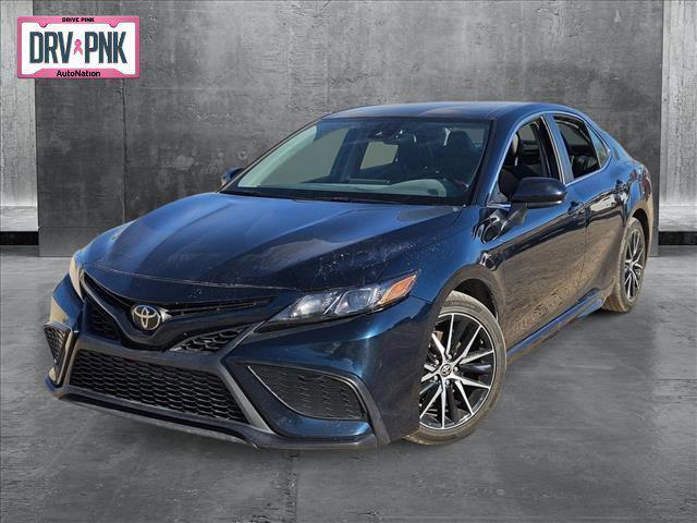 used 2021 Toyota Camry car, priced at $21,668