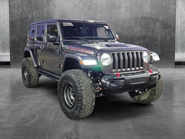 used 2018 Jeep Wrangler Unlimited car, priced at $32,996