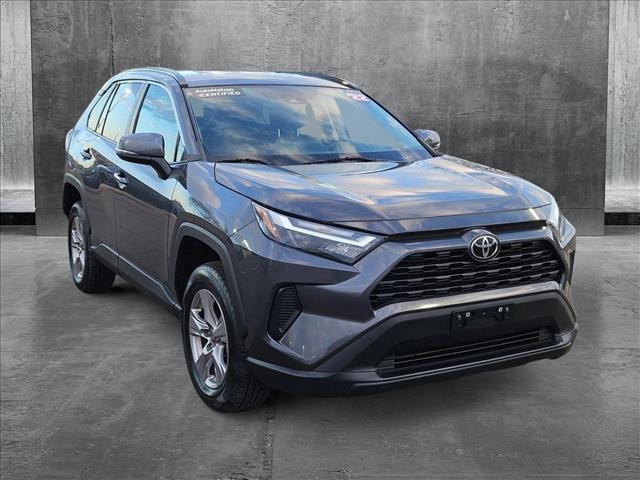 used 2022 Toyota RAV4 car, priced at $25,597