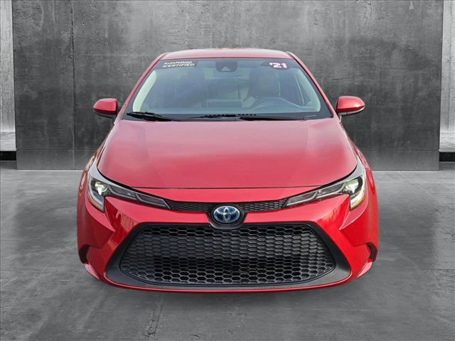 used 2021 Toyota Corolla Hybrid car, priced at $13,322