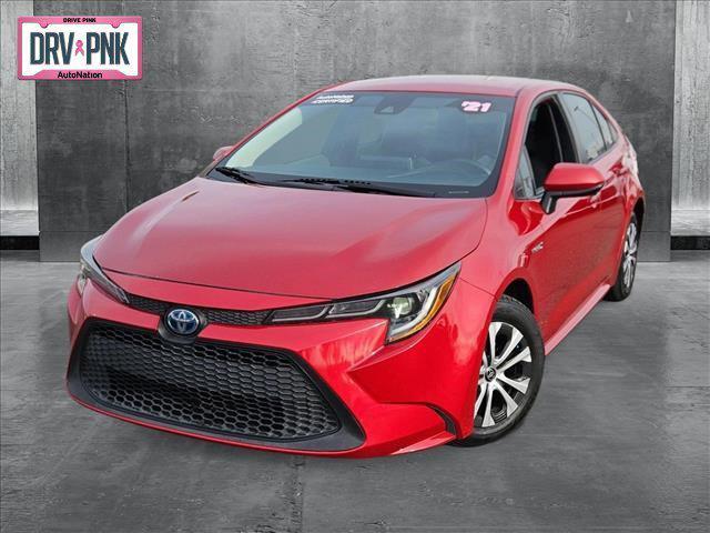 used 2021 Toyota Corolla Hybrid car, priced at $14,232