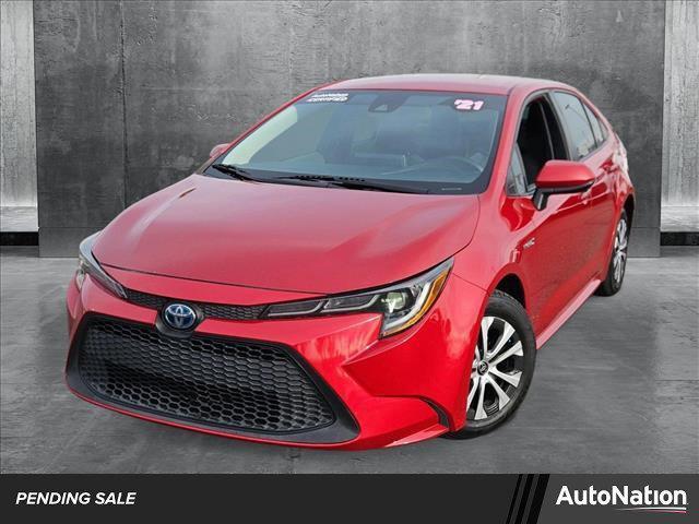 used 2021 Toyota Corolla Hybrid car, priced at $13,322