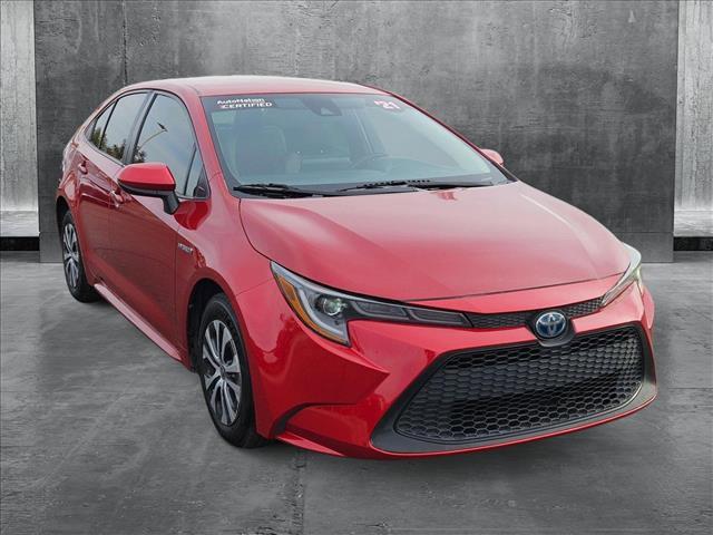 used 2021 Toyota Corolla Hybrid car, priced at $13,322