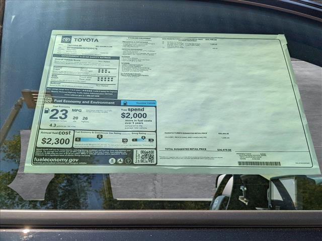new 2025 Toyota Tacoma car, priced at $34,902