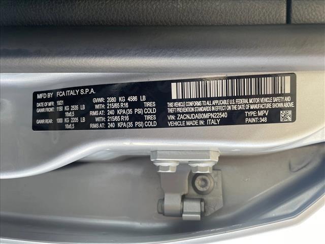used 2021 Jeep Renegade car, priced at $17,996
