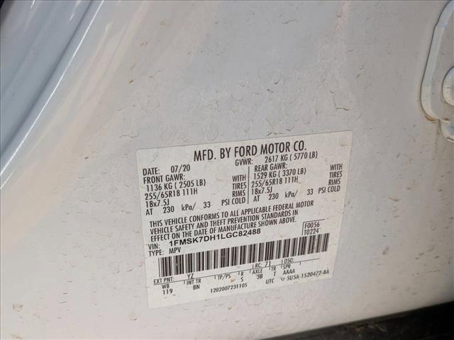 used 2020 Ford Explorer car, priced at $21,413