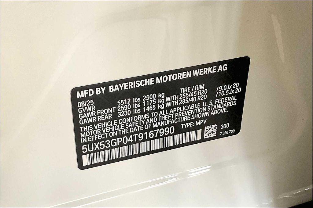 new 2026 BMW X3 car, priced at $54,275