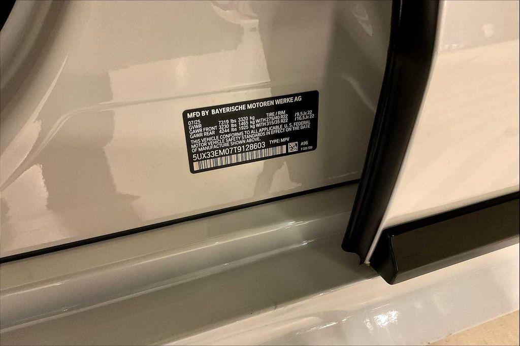 new 2026 BMW X7 car, priced at $122,760