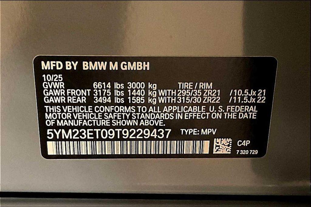 new 2026 BMW X6 M car, priced at $144,915