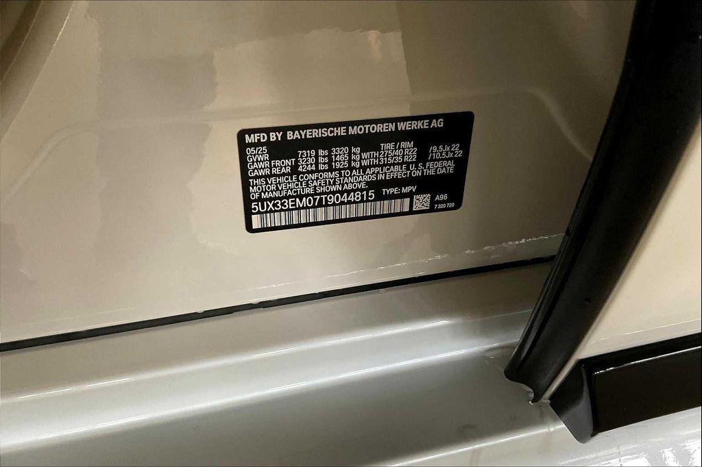 new 2026 BMW X7 car, priced at $125,330