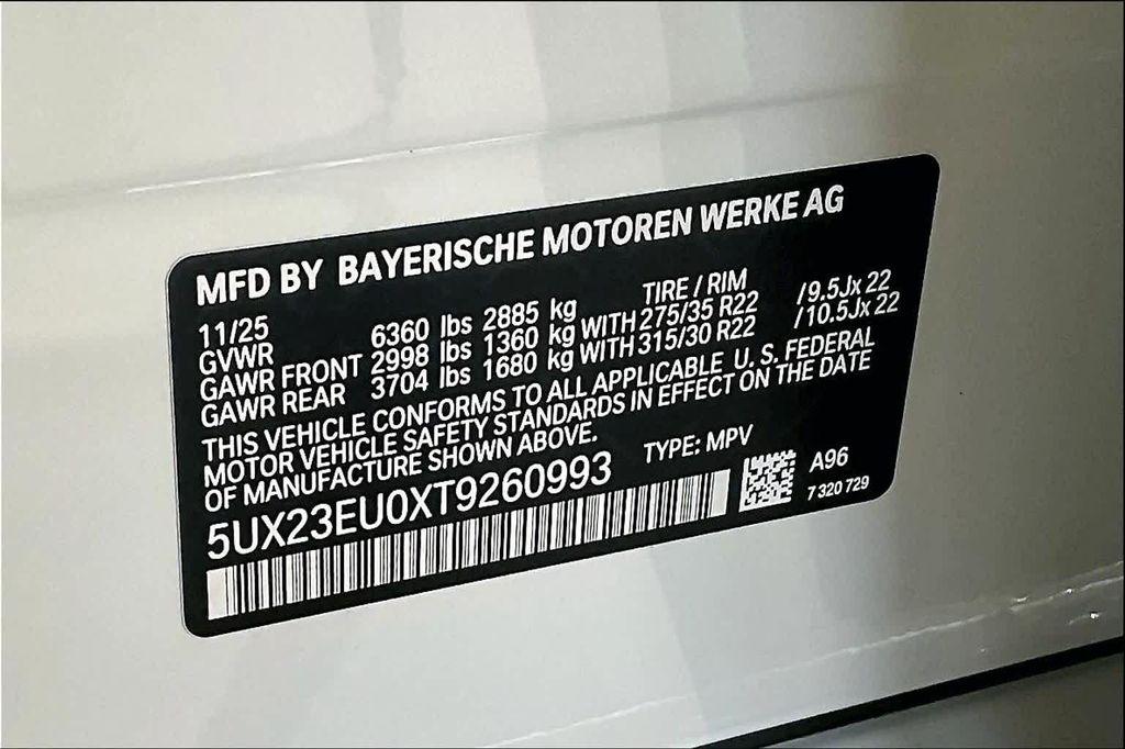 new 2026 BMW X5 car, priced at $81,700