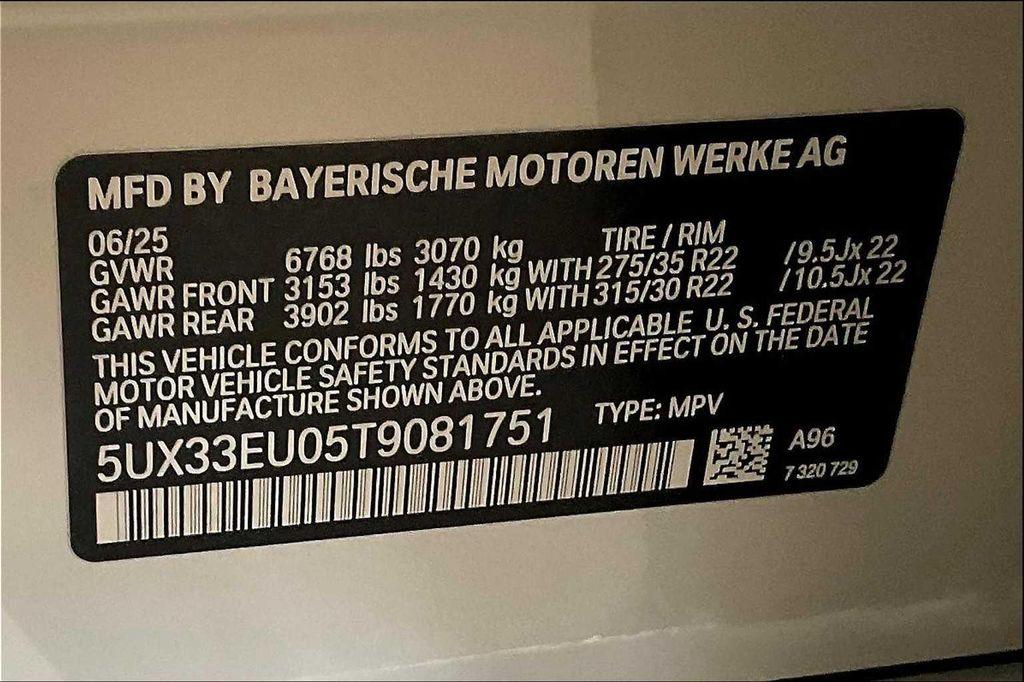 new 2026 BMW X5 car, priced at $101,695