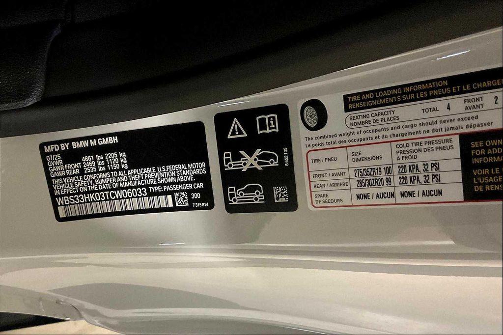 new 2026 BMW M4 car, priced at $98,755