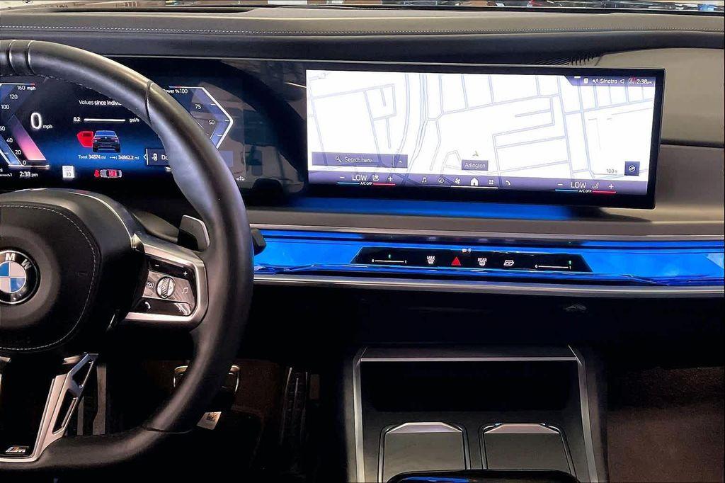 used 2023 BMW 740 car, priced at $64,671