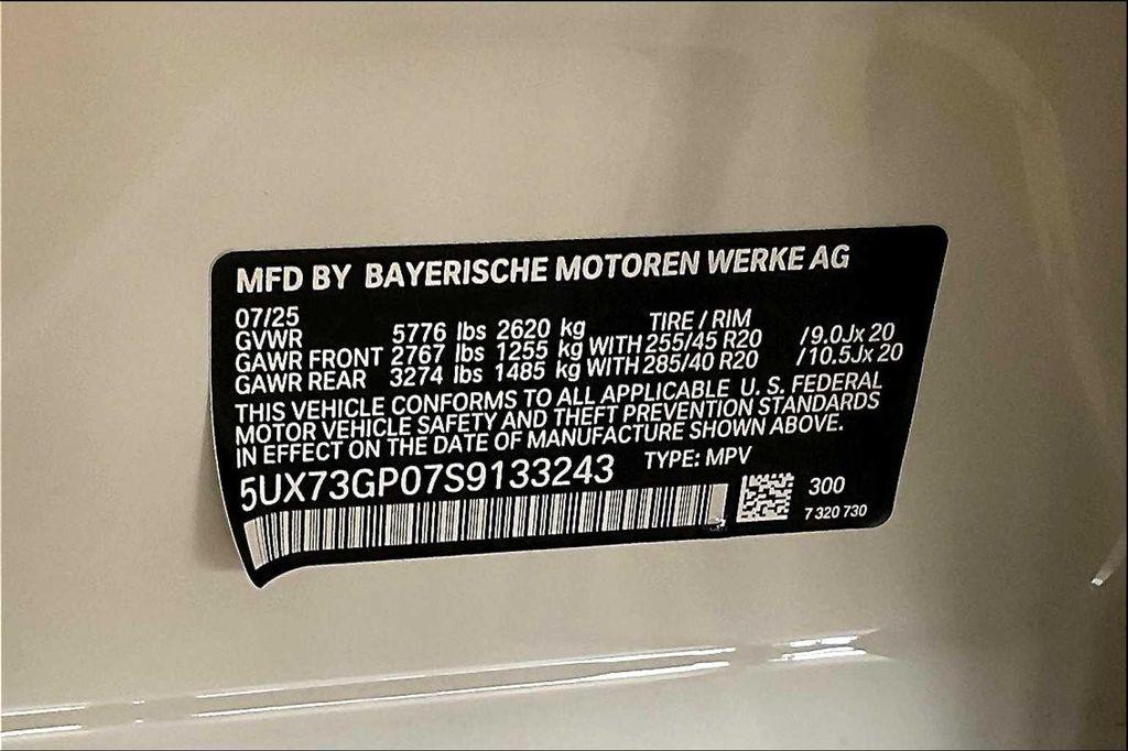 new 2025 BMW X3 car, priced at $70,655