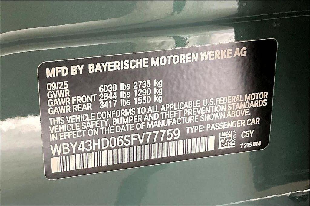 new 2025 BMW i4 Gran Coupe car, priced at $69,600